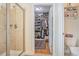 Bathroom with a walk-in shower and a closet at 967 Henry James Dr., Myrtle Beach, SC 29579
