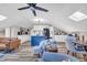 Spacious open-concept living area combines living, dining, and kitchen spaces, featuring modern decor and ample light at 1014 Thomas Ave., North Myrtle Beach, SC 29582
