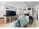 Well-lit living area with comfortable seating, entertainment setup, and neutral color palette at 113 Woodland Dr., Murrells Inlet, SC 29576