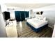 Comfortable hotel bedroom featuring a king-sized bed and ocean view at 1905 S Ocean Blvd. # 922-924, Myrtle Beach, SC 29577