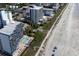 Stunning aerial view of beachfront resort with pools, balconies, and direct beach access at 2001 S Ocean Blvd. # 914, Myrtle Beach, SC 29577