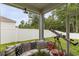 Inviting patio with cozy seating and a telescope overlooking the well-maintained lawn at 252 Legends Village Loop, Myrtle Beach, SC 29579