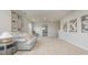 Bright bonus room featuring neutral walls, plush carpeting, and stylish furnishings at 2879 Riverboat Way, Conway, SC 29526