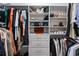 Well-organized walk-in closet with custom shelving and ample storage for clothes and accessories at 2909 Moss Bridge Ln., Myrtle Beach, SC 29579