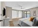 Relaxing bedroom featuring sliding glass doors and two large closets at 4339 Baldwin Ave. # 4339, Little River, SC 29566