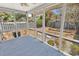 The screened porch allows for seamless indoor-outdoor enjoyment with a view to the meticulously bordered backyard at 4339 Baldwin Ave. # 4339, Little River, SC 29566