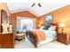 Comfortable bedroom with large window, cozy furnishings, and ample natural light at 4608 Grovecrest Circle, North Myrtle Beach, SC 29582