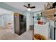 Functional laundry area with appliances, storage solutions, and bright lighting for added convenience at 476 Lakeshore Dr., Pawleys Island, SC 29585