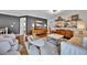Comfortable living room with hardwood floors, stylish furniture, and modern decor at 476 Lakeshore Dr., Pawleys Island, SC 29585