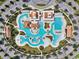 Aerial view of community pools, playgrounds, and green spaces at 503 Rose Fountain Dr., Myrtle Beach, SC 29579