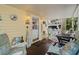 Welcoming porch with comfortable seating, nautical decor and space for entertaining at 6001-1501 S Kings Hwy., Myrtle Beach, SC 29575