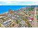 Aerial view of the property with an arrow pointing to the building at 601 Mitchell Dr. # 806, Myrtle Beach, SC 29577