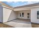 Covered patio with concrete flooring and vinyl siding at 610 Lightwood Dr., Conway, SC 29526