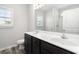 Bathroom with dual vanity sink and modern fixtures at 618 Lightwood Dr., Conway, SC 29526