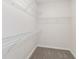 Walk-in closet with wire shelves for efficient organization at 618 Lightwood Dr., Conway, SC 29526