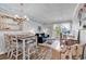 Cozy living room boasts comfortable seating, stylish decor, and serene views of the beach at 720 N Waccamaw Dr. # 202, Garden City Beach, SC 29576
