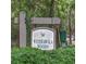 Community sign for Weehawka Woods at 75-4 Weehawka Way # 4, Pawleys Island, SC 29585