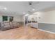 Spacious living room featuring hardwood floors, neutral paint colors and a relaxed atmosphere at 8207 Timber Ridge Rd., Conway, SC 29526
