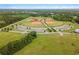 Aerial image of sports complex including baseball fields, parking and more at 96 Middleton Rd., Andrews, SC 29510