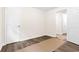 Bedroom featuring wood-look floors and doorways leading to other rooms at 96 Middleton Rd., Andrews, SC 29510