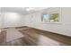 Recently renovated living room boasting new floors, fresh paint, and ample natural light at 96 Middleton Rd., Andrews, SC 29510