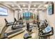 Bright and well-equipped gym with modern machines and fitness accessories at 1105 S Ocean Blvd. # 724, Myrtle Beach, SC 29577