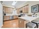 Well-equipped kitchen with stainless steel appliances and ample counter space at 17 South Oak Dr., Surfside Beach, SC 29575