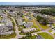 An aerial view of a well-planned community offering comfortable residences and convenient parking facilities at 1891 Colony Dr. # 15 J, Surfside Beach, SC 29575