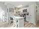Efficient kitchen featuring stainless steel appliances and an eat-in counter for casual dining at 207 Double Eagle Dr. # F-3, Myrtle Beach, SC 29575