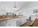 Functional kitchen featuring ample cabinet space, a double sink, and an open design at 2191 Deerfield Ave., Surfside Beach, SC 29575