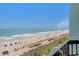 Picturesque view of the beach with its beautiful shoreline, inviting ocean, and sunny skies at 2311 South Ocean Blvd. # 559, Myrtle Beach, SC 29577