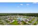 Aerial shot of a stunning home with a beautiful pond view in a lovely neighborhood at 2317 Myerlee Dr., Myrtle Beach, SC 29588