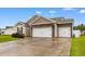 Beautiful home with a two car garage, stone accents, and well-maintained landscaping at 2317 Myerlee Dr., Myrtle Beach, SC 29588