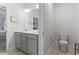 Bathroom featuring double sink vanity and private toilet room at 2405 Capri Court, Conway, SC 29527