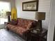 Bright sunroom with white shiplap walls and a tropical-themed decor at 3012 Winding River Rd., North Myrtle Beach, SC 29582