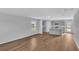 Spacious living room featuring wood floors and an open floor plan at 36 Cape Point Dr., Conway, SC 29527