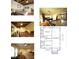 Upstairs floor plan showing bedrooms, bathrooms, game room, and balcony at 3709 N Ocean Blvd., North Myrtle Beach, SC 29582
