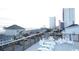 Spacious rooftop deck with lounge seating overlooking a scenic coastal neighborhood and ocean view at 3709 N Ocean Blvd., North Myrtle Beach, SC 29582