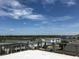 Scenic rooftop view overlooking a charming neighborhood with waterfront access and lush greenery at 3709 N Ocean Blvd., North Myrtle Beach, SC 29582