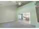 Open concept living room offers high ceilings and seamless flow into the kitchen, perfect for entertaining at 395 Dunbarton Ln., Conway, SC 29526