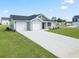Charming home featuring a two-car garage and a long driveway, surrounded by well-maintained grass at 40 Cape Point Dr., Conway, SC 29527