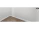 Corner of room shows clean white trim and neutral carpeting at 40 Cape Point Dr., Conway, SC 29527