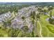 Scenic aerial view of a golf course community with lush greenery and well-maintained residential buildings at 4787 Wild Iris Dr. # 303, Myrtle Beach, SC 29577