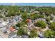 An aerial view showcases the home's location close to the beach and amongst a bustling neighborhood at 6001 - 1820A S Kings Hwy., Myrtle Beach, SC 29575