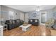 Cozy living room featuring beach decor, comfortable seating, and bright natural light at 6001 - 1820A S Kings Hwy., Myrtle Beach, SC 29575
