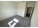 Bedroom with plush carpeting, white walls, and an open doorway at 620 Muster Field Ct., Conway, SC 29526