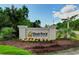 A sign for the Barefoot Resort & Golf community with landscaped flowerbeds at 6253 Catalina Dr. # 433, North Myrtle Beach, SC 29582