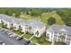 Aerial view showcasing condo buildings near lush golf course, highlighting the beautiful surroundings at 637 Waterway Village Blvd. # 13C, Myrtle Beach, SC 29579