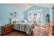 Bright main bedroom with a vaulted ceiling, bay window, and wood-look floors at 6478 Royal Pine Dr., Myrtle Beach, SC 29588
