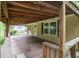Spacious covered deck perfect for outdoor relaxation and entertainment at 704 N North Congdon St., Georgetown, SC 29440